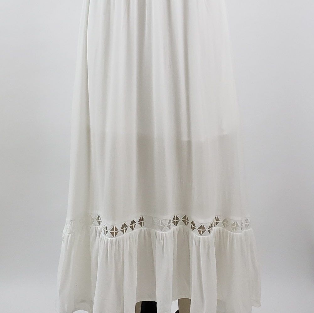 Beautiful Boho White Maxi Dress - Picture 4 of 5
